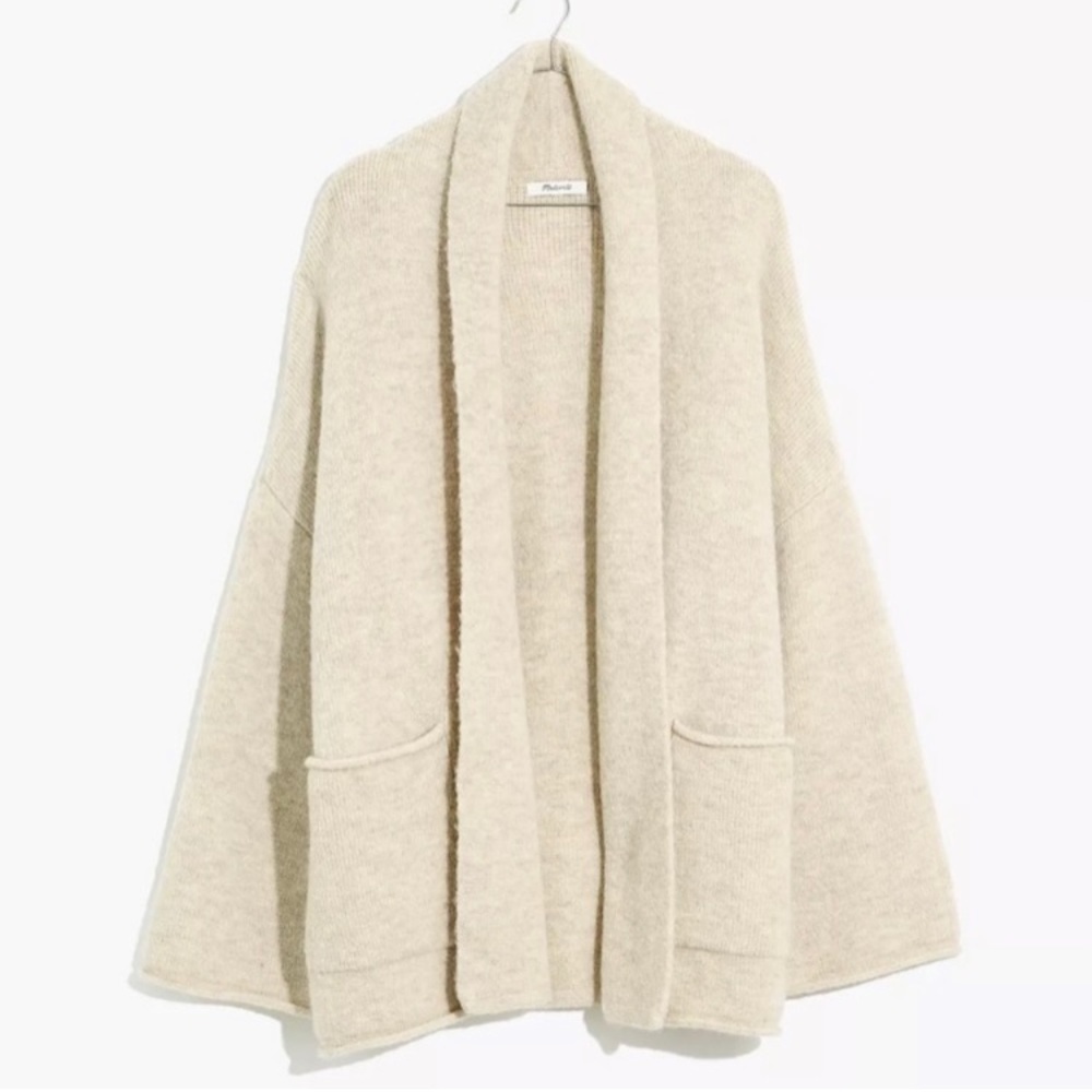 Madewell Mclean Shawl-Collar Cardigan Sweater